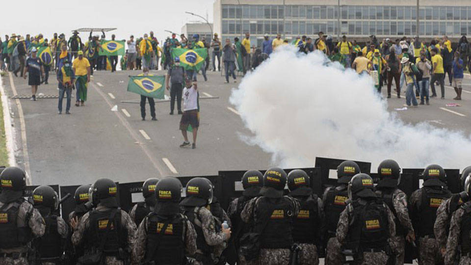Brezilya’daki kongre baskını davasında ilk ceza belli oldu
