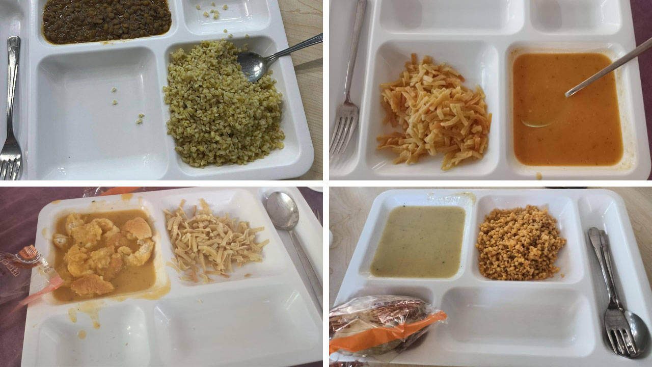 CHP'li Halıcı, yemekhane menülerini paylaştı: Açlığa mahkum edilmiş evlatlar