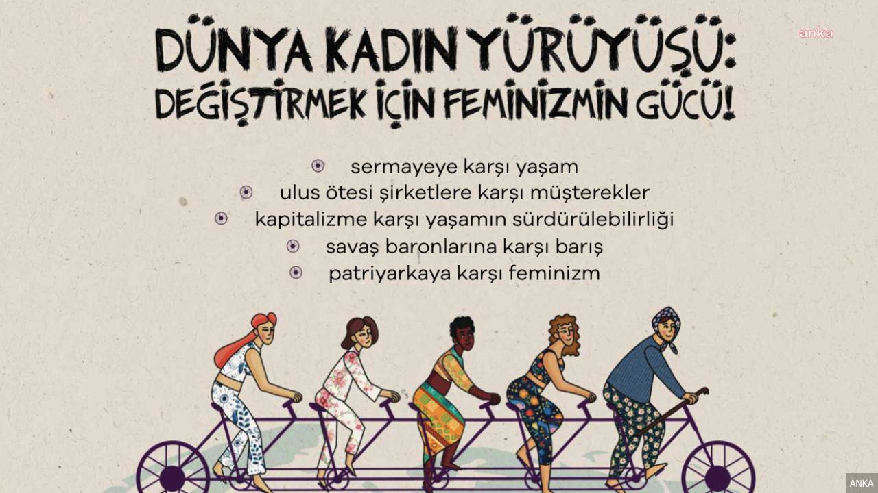 Ankara Valiliği, Türkiye'de ilk kez yapılacak olan Dünya Kadın Yürüyüşü'nün feminist yürüyüşü ve konserini yasakladı
