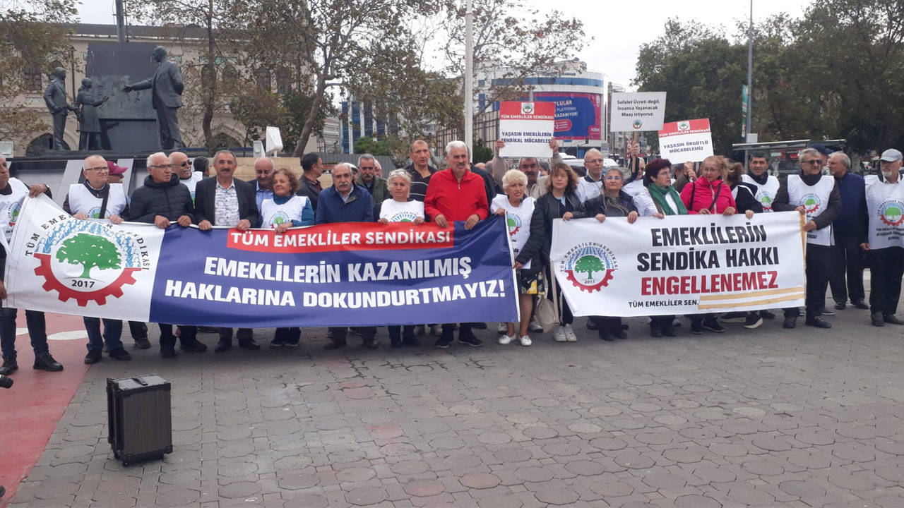 Tüm Emeklilerin Sendikası’na yönelik kapatma davası: “Ankara'da hakimler var demek istiyoruz"