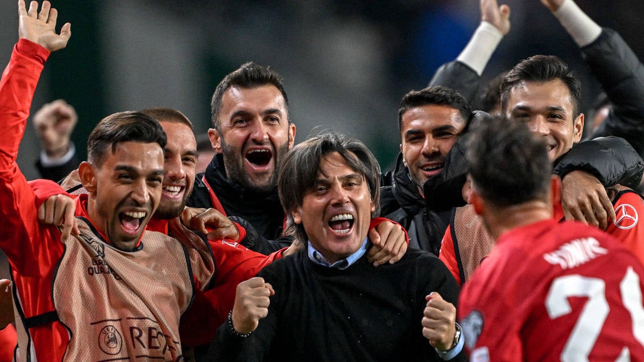 Türkiye EURO 2024'e katılmayı garantileyen 7. takım oldu, Vincenzo Montella tarihe geçti