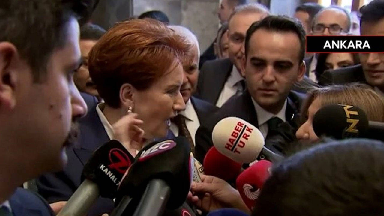 Akşener, kendisine Sinan Aygün’ü soran gazeteciyi azarladı, basın örgütlerinden tepki geldi