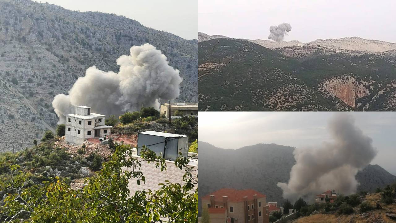 İsrail, Lübnan'ın güney bölgesine 10 füze fırlattı