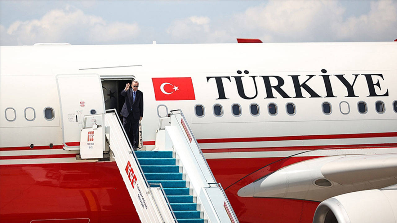 Erdoğan, Kazakistan'a gitti