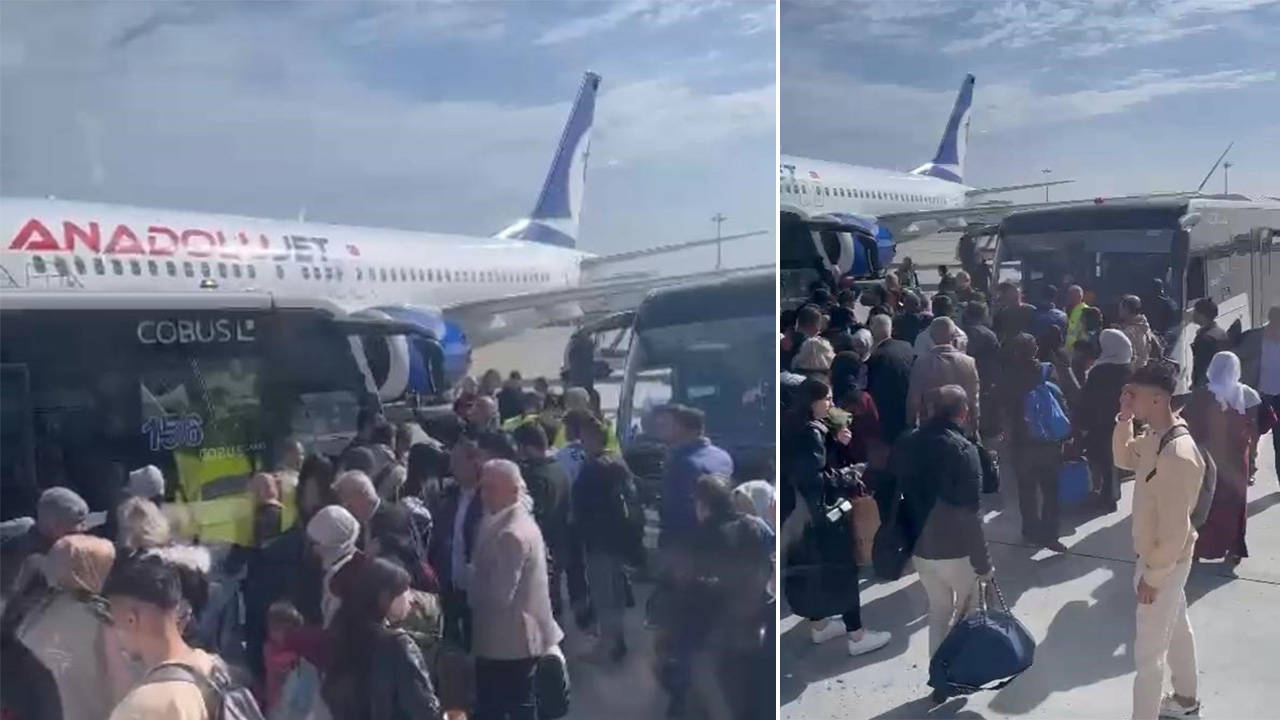 Anadolujet uçağı yolcuların ‘bomba muhabbeti' nedeniyle 10 saat sonra kalktı