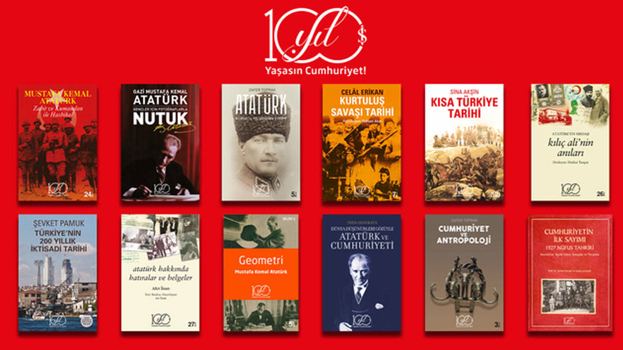 PEN Yazarlar Derneği Kasım ayının kitaplarını belirledi: "Cumhuriyet’in 100. yılı serisi"