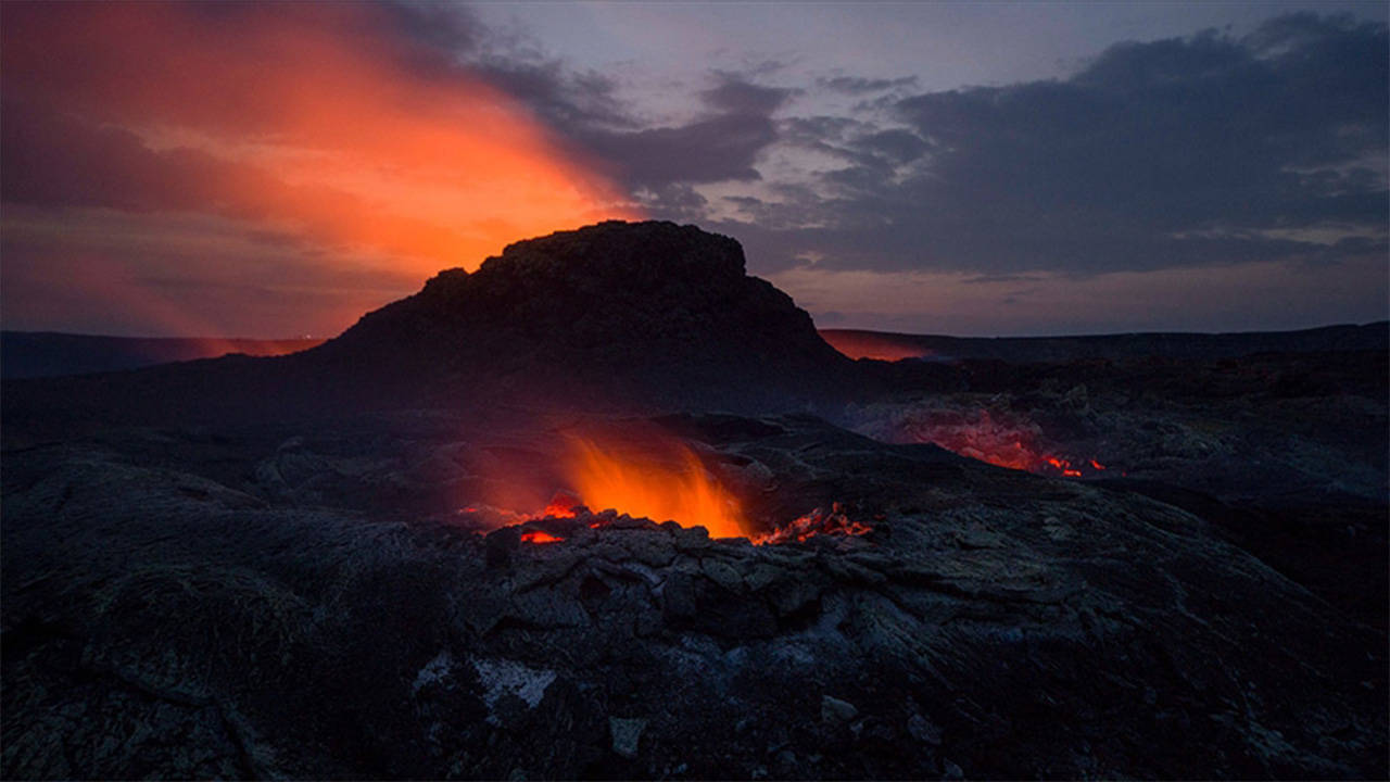 Etna'nın ardından bir yanardağda daha hareketlilik