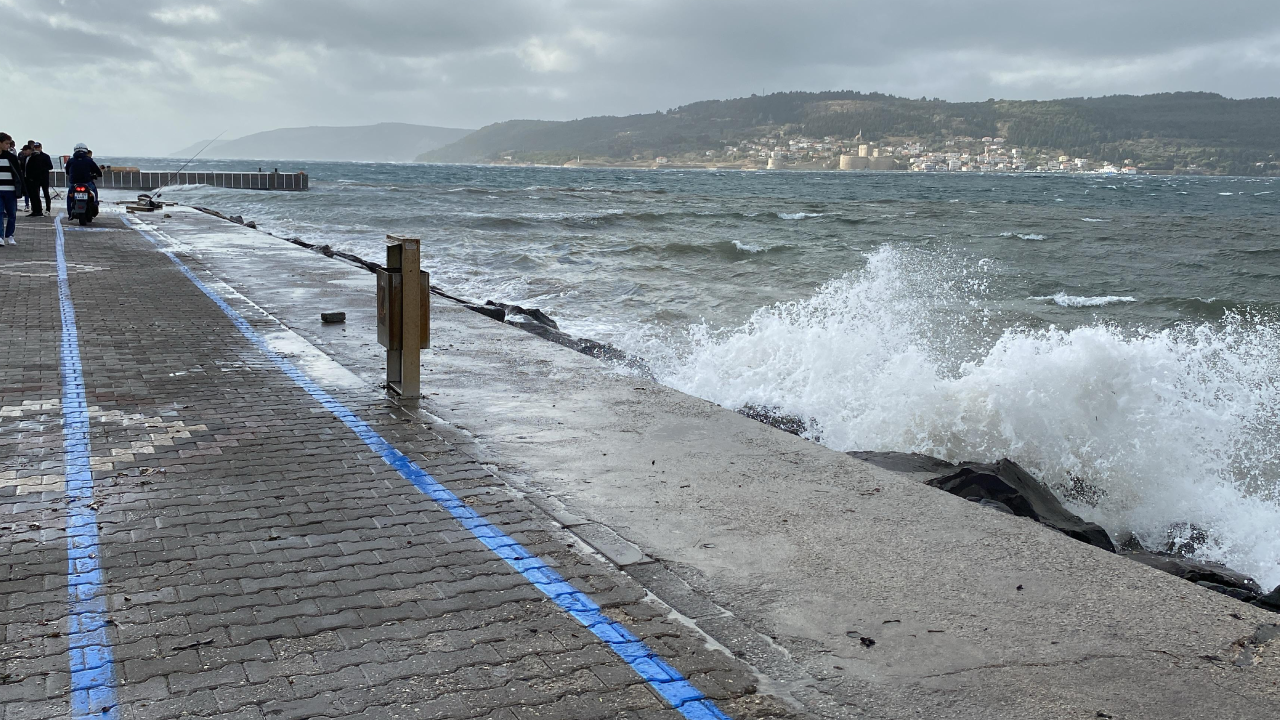 Meteoroloji'den Marmara Bölgesi'ne hafta sonu için fırtına uyarısı