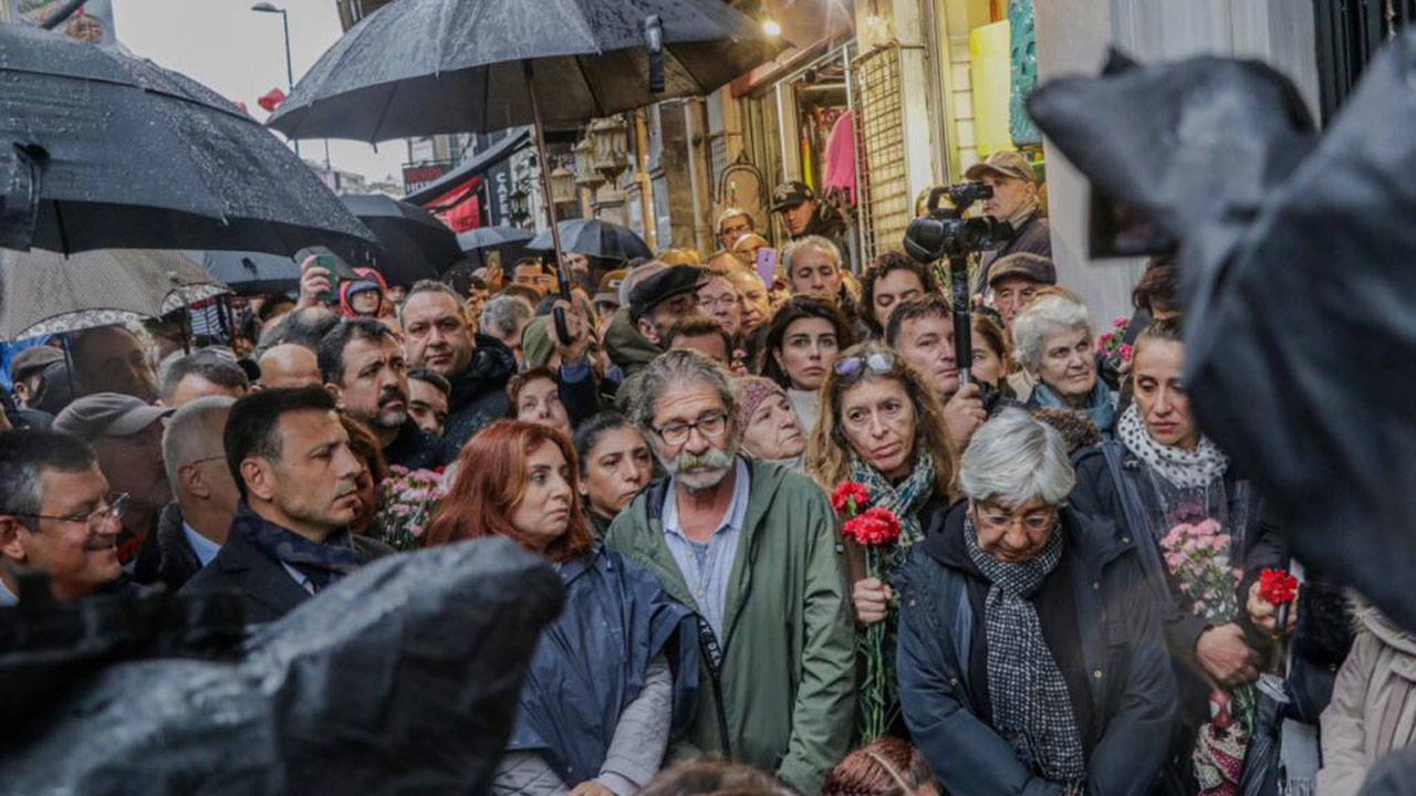 Hrant Dink, katledildiği yerde anıldı