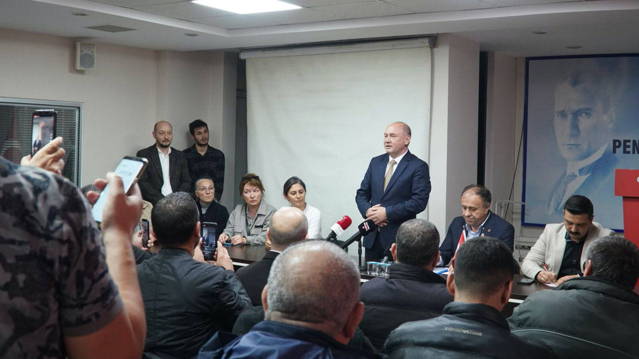 CHP'li Tarık Balyalı, Pendik Belediye Başkanlığı için adaylık başvurusu yaptı