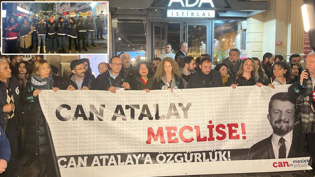 Avukatlardan ablukada basın açıklaması: Can Atalay derhal bırakılmalı