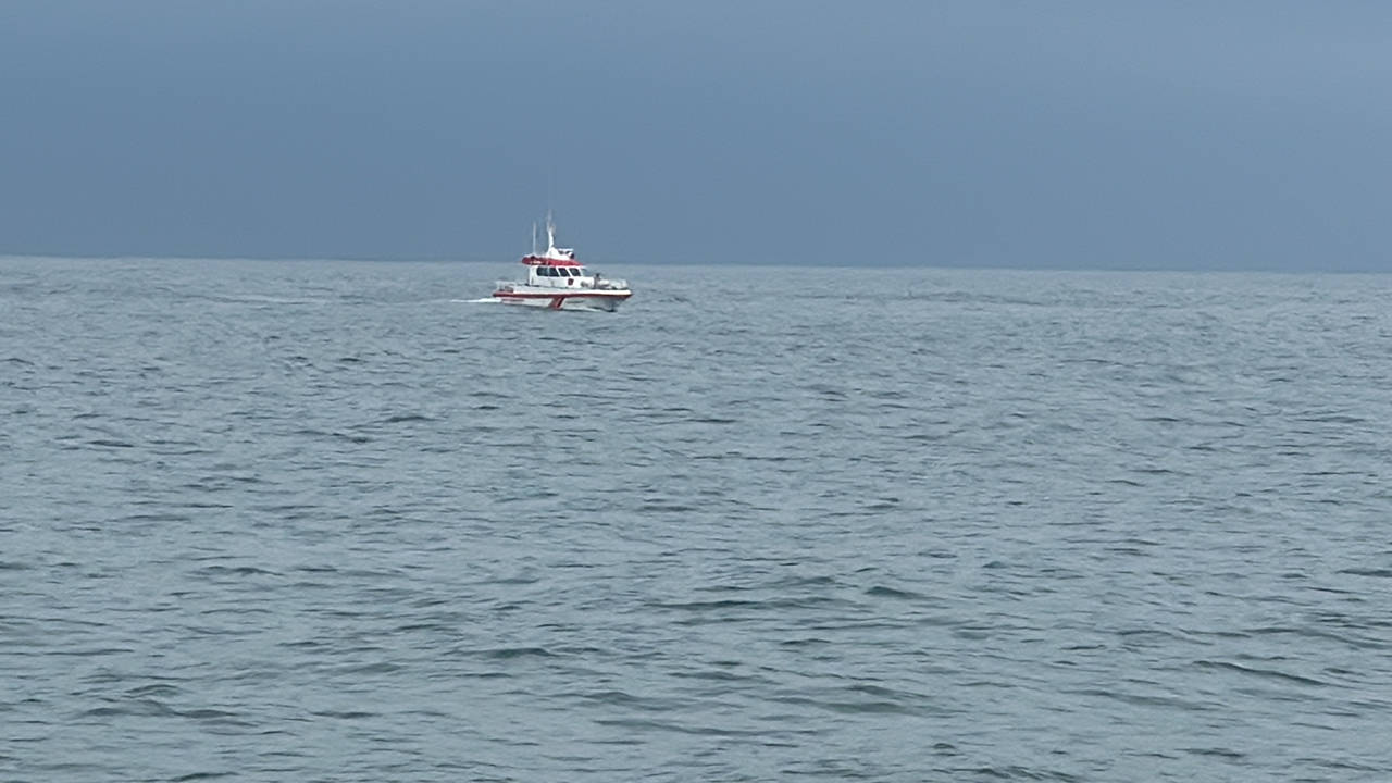 Rize'de denizde kaybolan kadını arama çalışmaları 9'uncu gününde