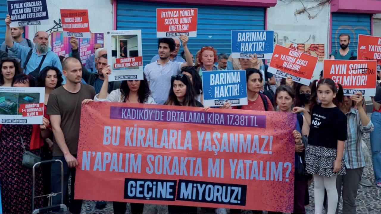 Geçinemiyoruz Platformu, Kadıköy'deki kiralık konutlarla ilgili rapor hazırladı