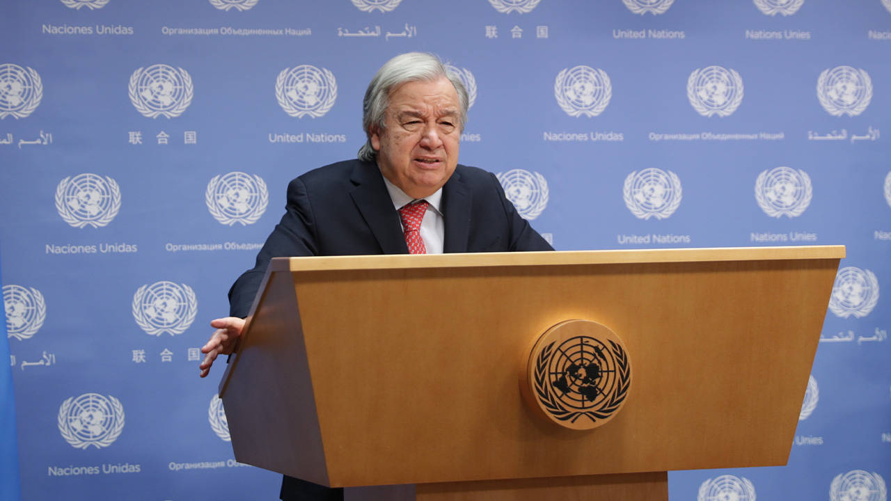 Guterres, Gazze'de insani ateşkes için baskı yapmaya devam edecek