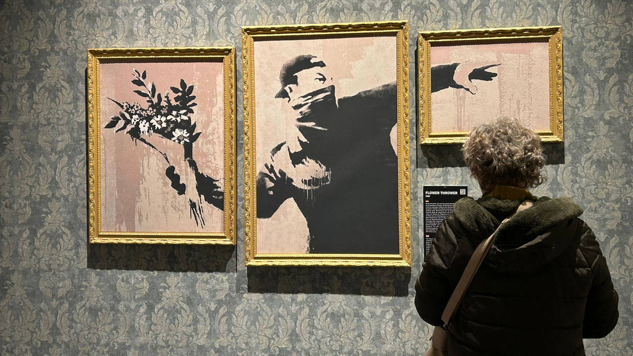 Banksy’e saygı duruşu