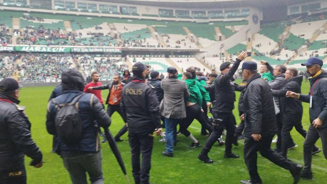 Bursaspor-Amedspor maçındaki saldırılar nedeniyle savcılık 2 taraftara 'darp davası’ açtı