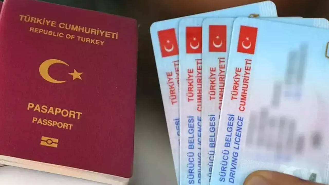 Resmi Gazete'de yayımlandı: Yeni kimlik, pasaport, ehliyet fiyatları belli oldu