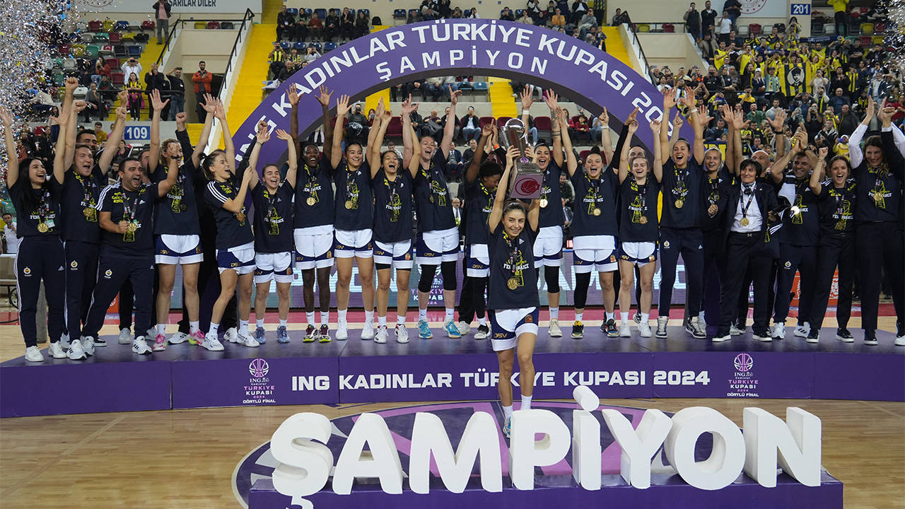 Kadınlar Türkiye Kupası Fenerbahçe'nin