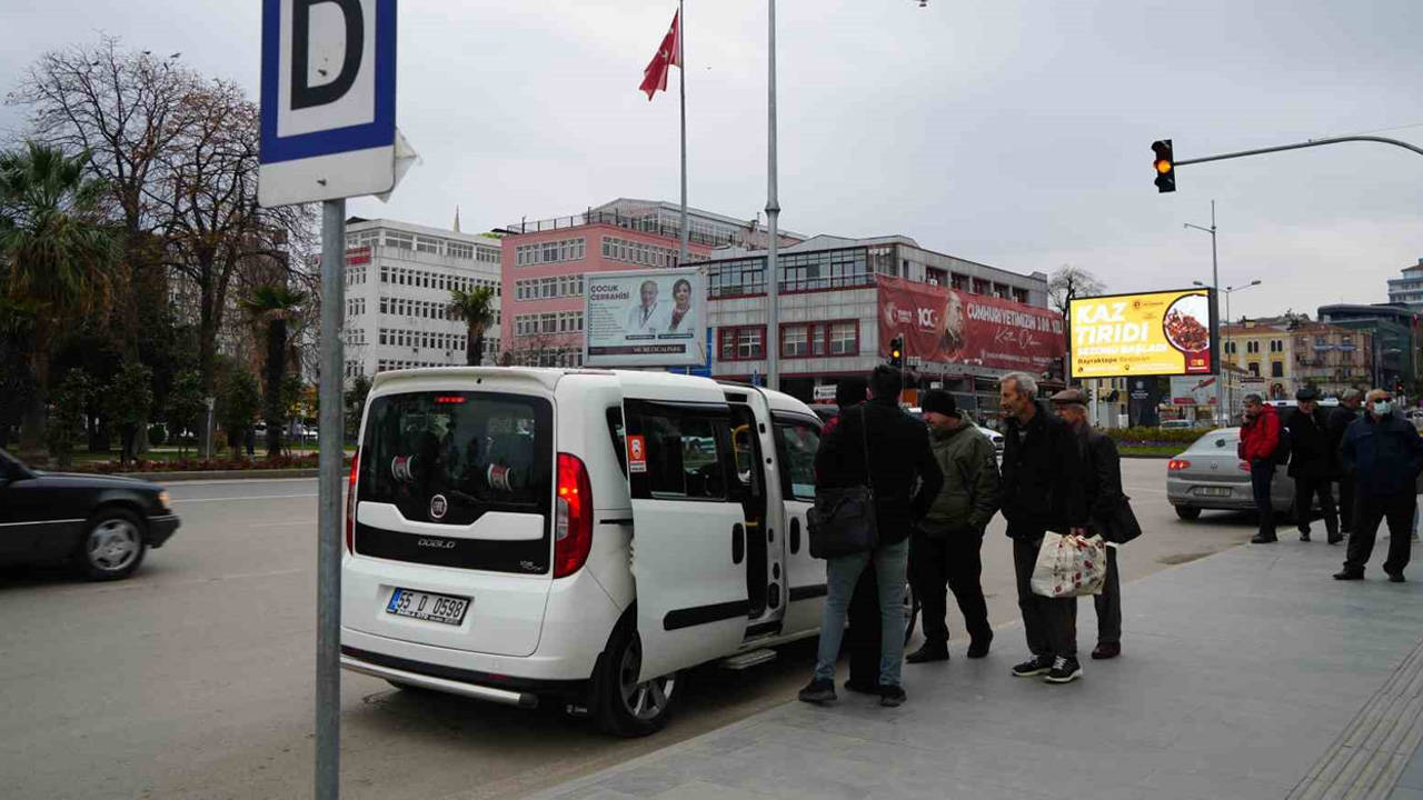 Samsun’da minibüs ücretleri için zam talebi