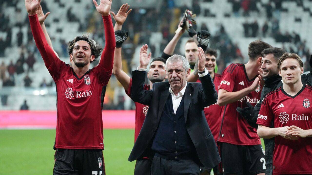 Beşiktaş'ın yeni teknik direktörü Fernando Santos 2'de 2 ile başladı