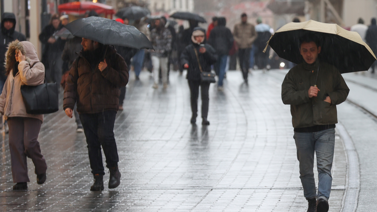 İstanbul dahil çok sayıda kent için 'kuvvetli yağış' uyarısı