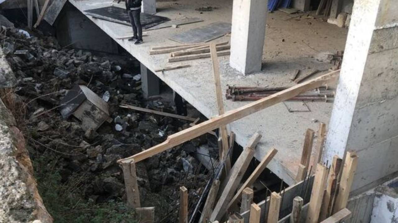 Üsküdar'da taş duvar çöktü: 3 işçi yaralandı