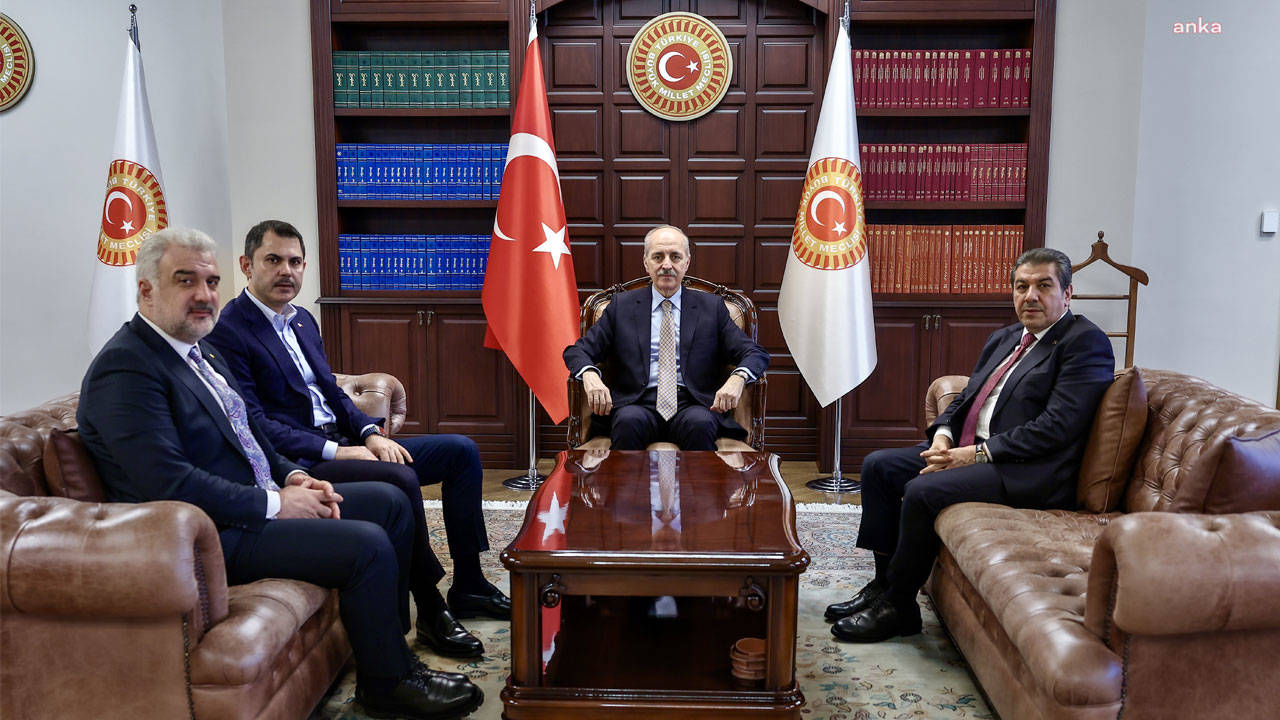 TBMM Başkanı Kurtulmuş, AKP'nin İstanbul heyeti ile görüştü