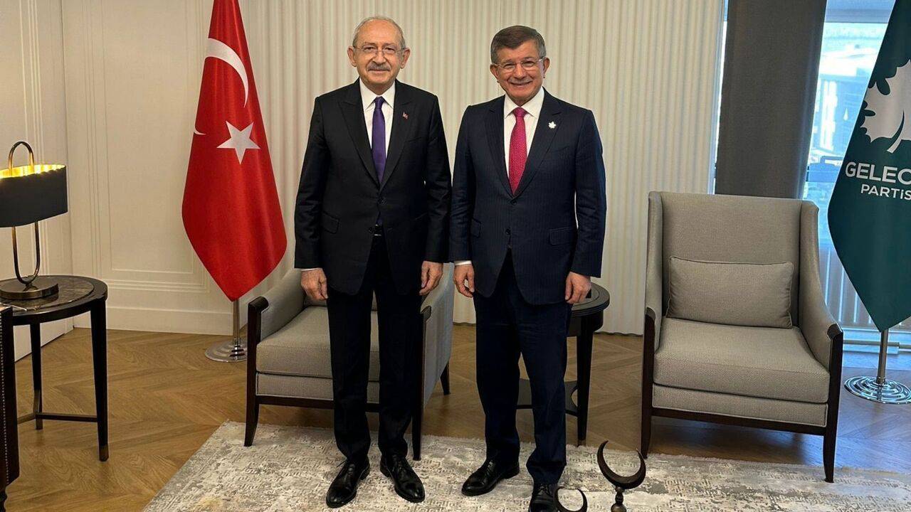 Kılıçdaroğlu'ndan Davutoğlu'na 'hayırlı olsun' ziyareti