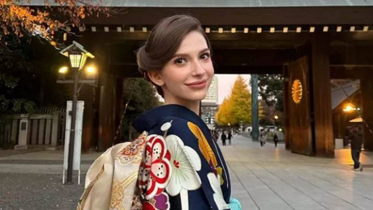 Ukrayna doğumlu model, Japonya güzeli seçildi