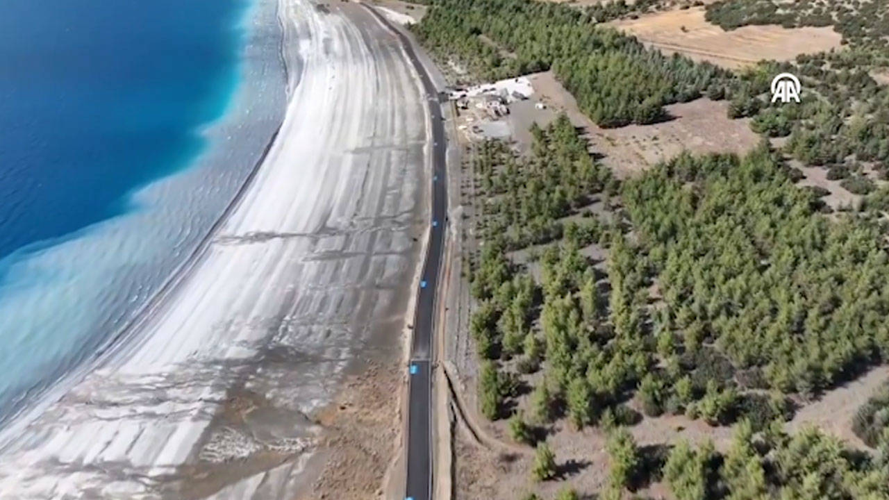 Burdur Valiliği'nden "Salda Gölü kıyısına asfalt" haberlerine ilişkin açıklama