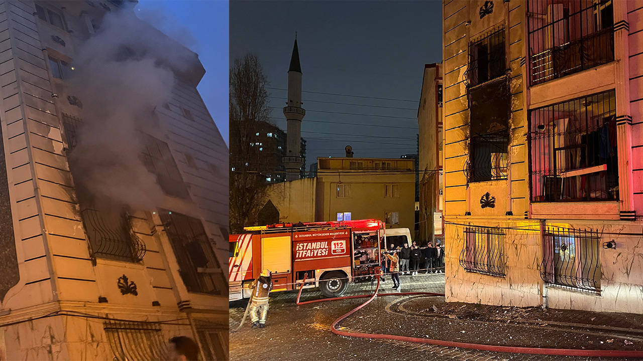 Esenyurt’ta korkutan yangın: Mahsur kalan 12 kişi kurtarıldı