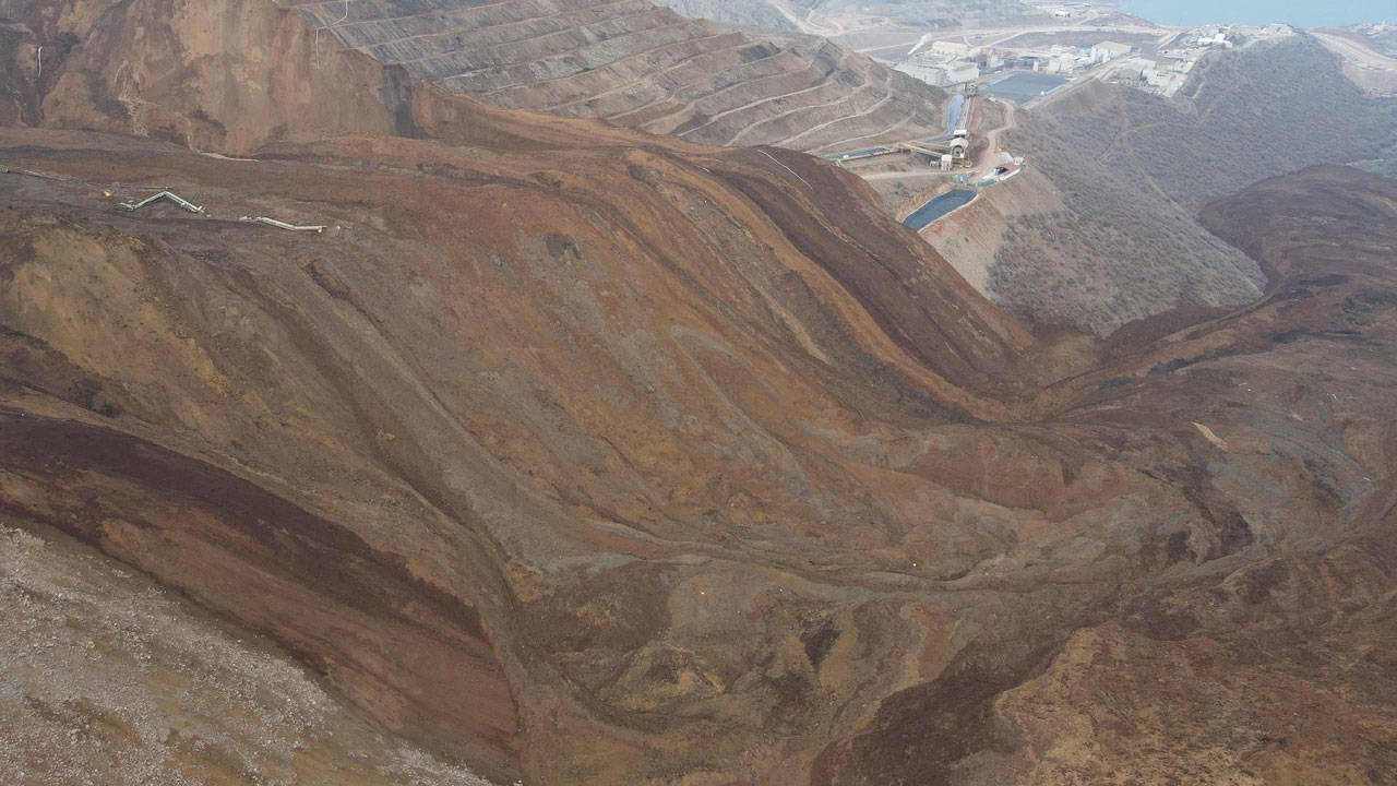 Anagold Madencilik'in iddiası: Çökme nedeniyle çevresel kirlilik olmadı