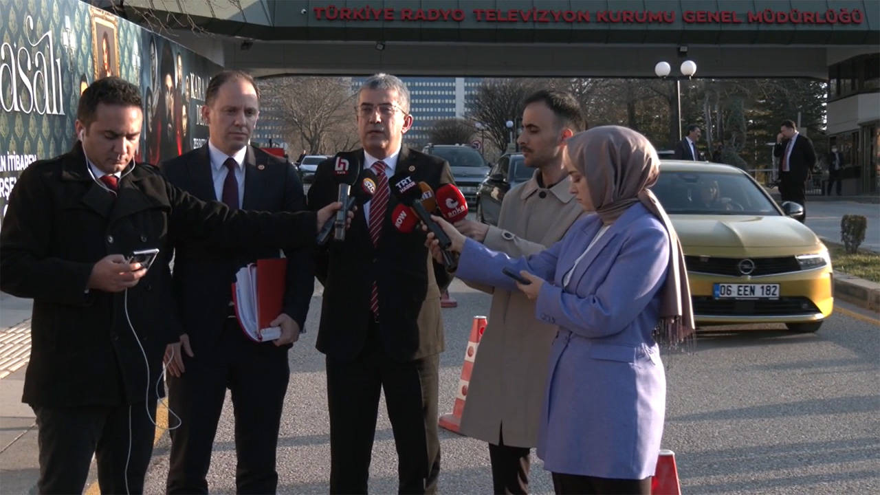 CHP'den TRT görüşmesinin ardından açıklama: TRT yayınlarını izlemeye devam edeceğiz