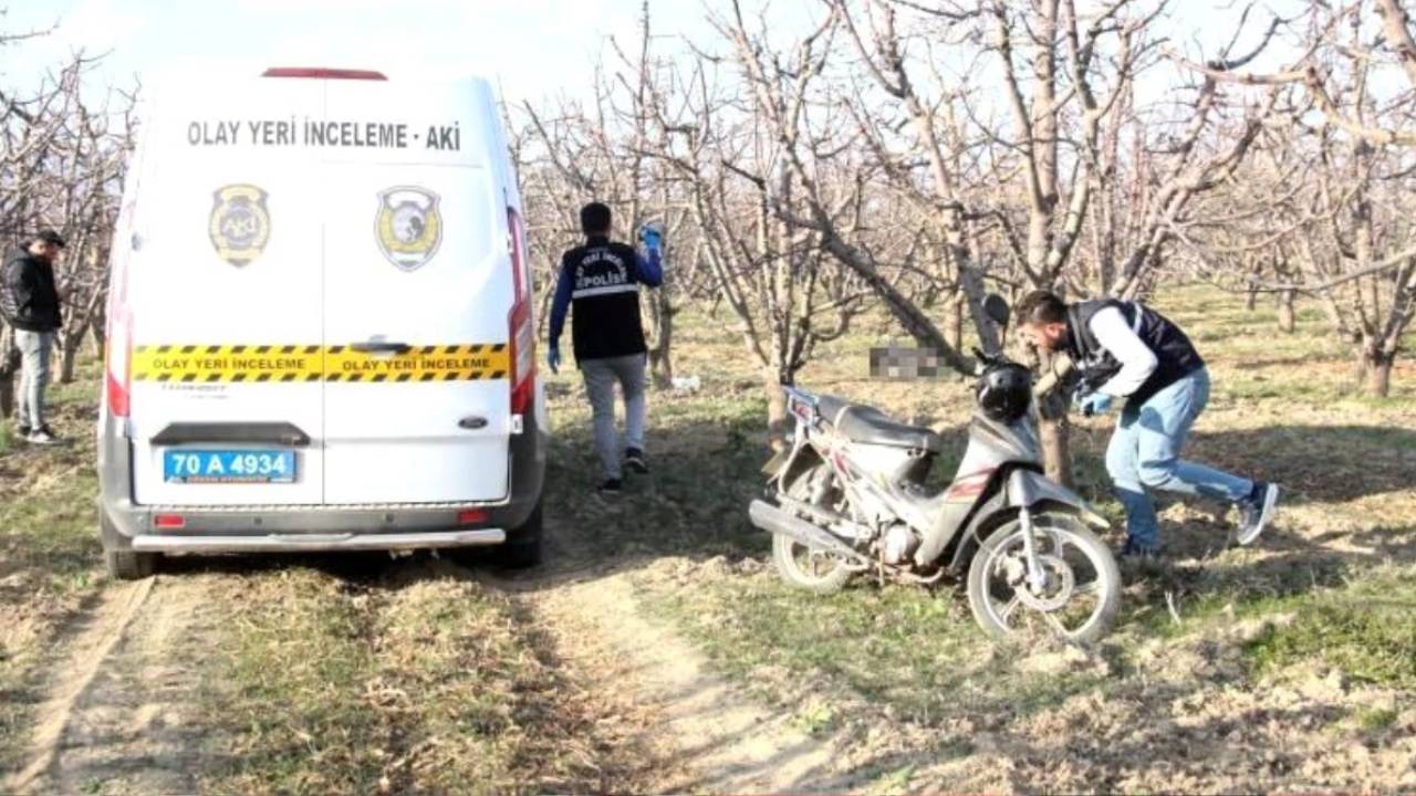 Karaman'da bir kişinin bahçede cansız bedeni bulundu