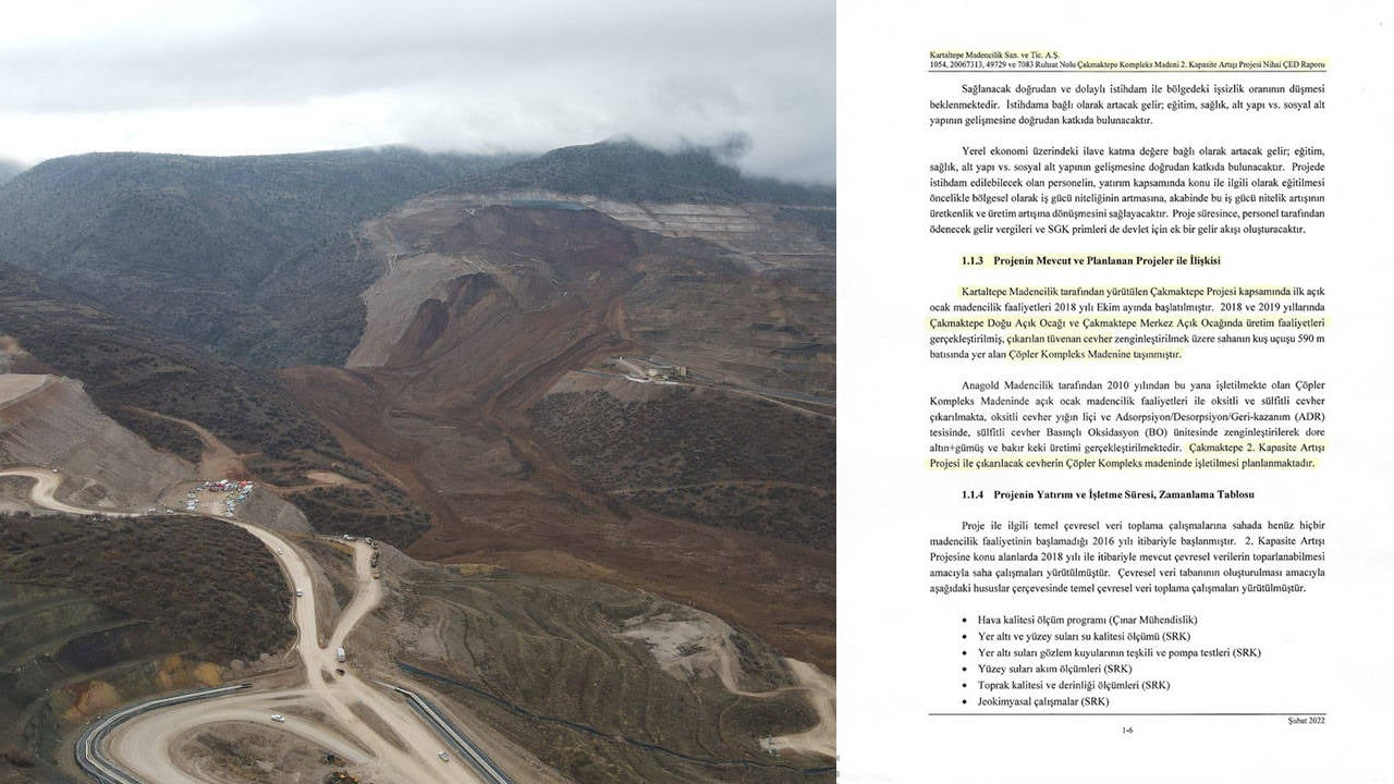 Yavuzyılmaz: İliç'teki madende iki şirketin üretim baskısı var