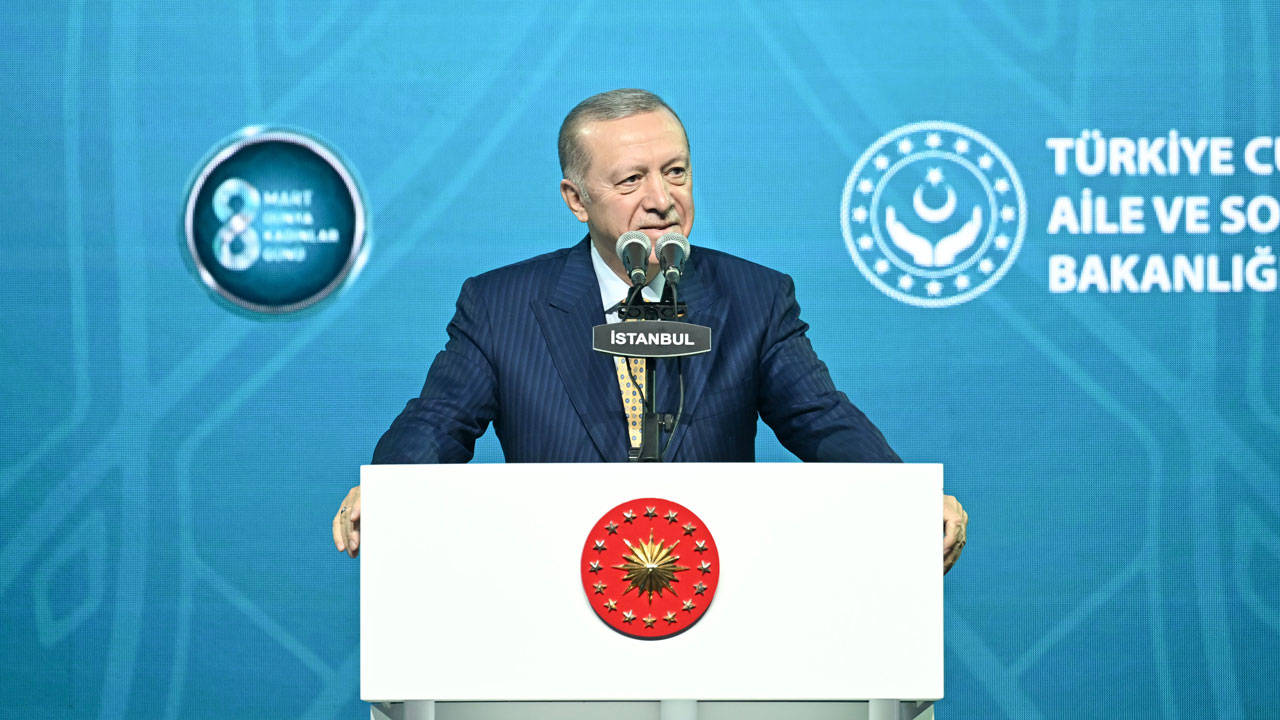 Erdoğan'dan 8 Mart'ta 'aile' vurgusu