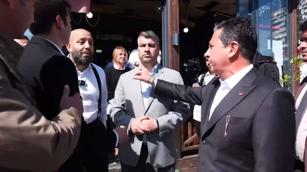CHP Muğla Büyükşehir adayı Aras ile İYİ Parti Bodrum adayı tartıştı: Ben seninle tokalaşmam!