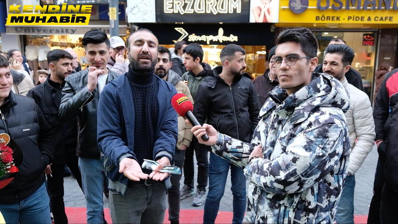 Sokak röportajında Erdoğan’ı eleştiren yurttaş anında gözaltına alındı