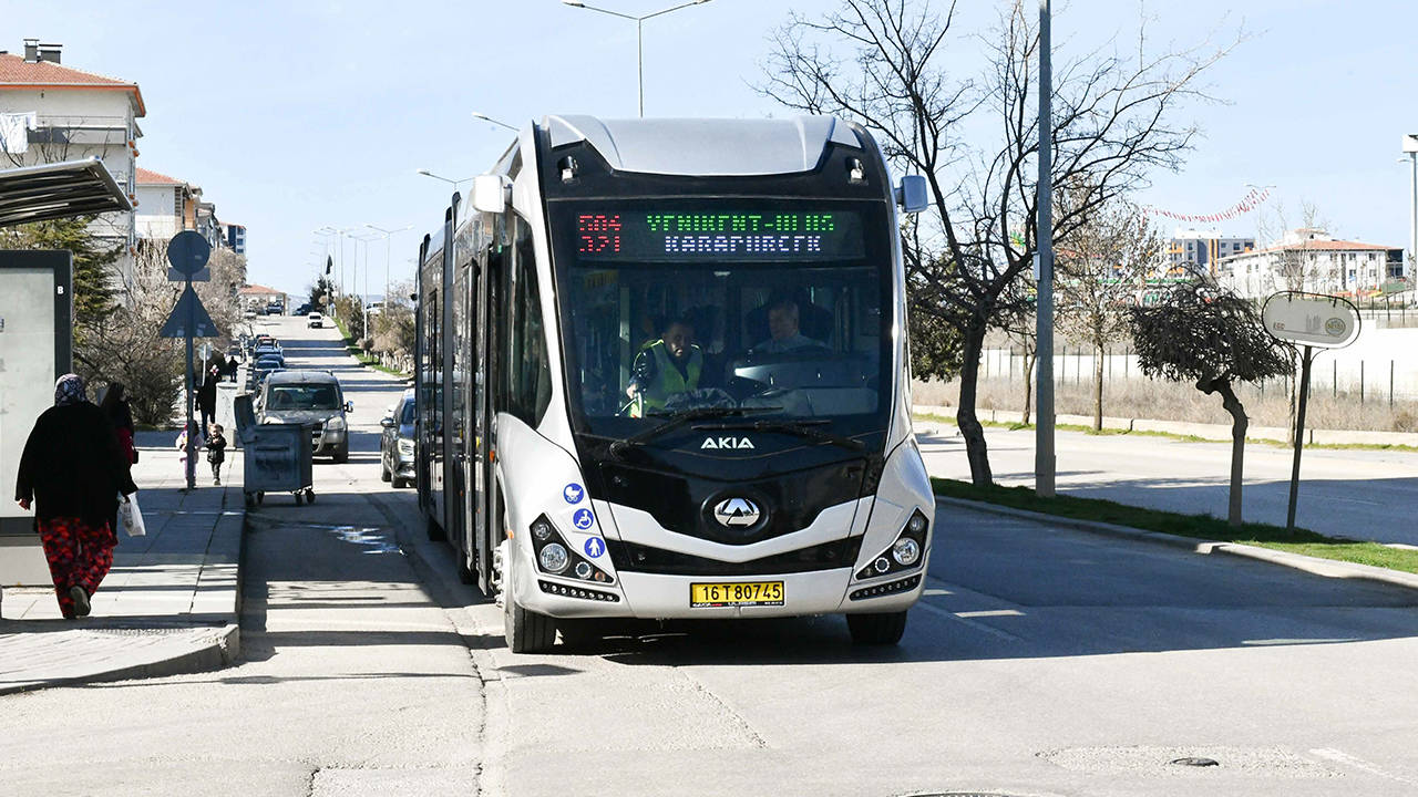 Ankara'da metrobüs dönemi için ilk adım: Test sürüşü yapıldı