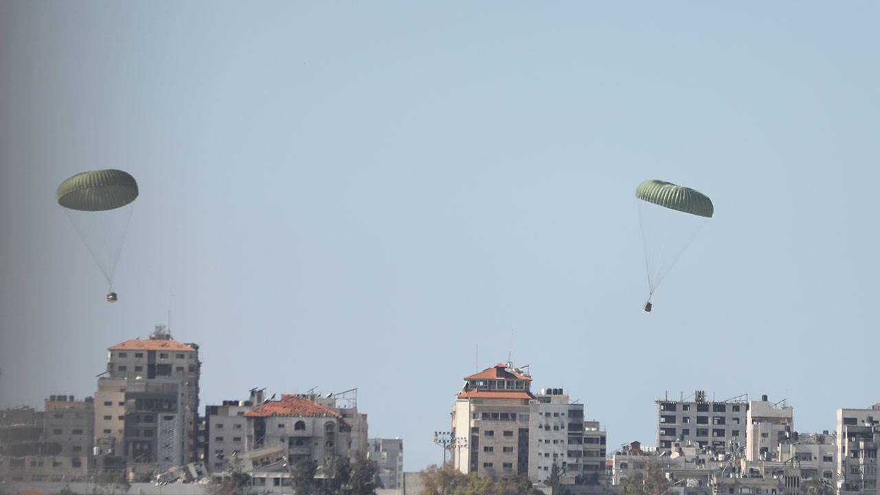 Fas, Gazze'ye ilk defa havadan yardım ulaştırdı
