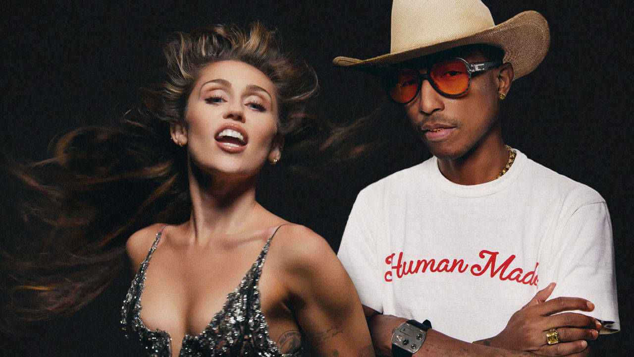Miley Cyrus ve Pharrell Williams'dan sürpriz işbirliği