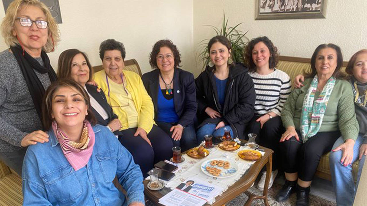 SOL Parti Çankaya Adayı Başer, 29 Ekim Kadınlar Derneği'ni ziyaret etti