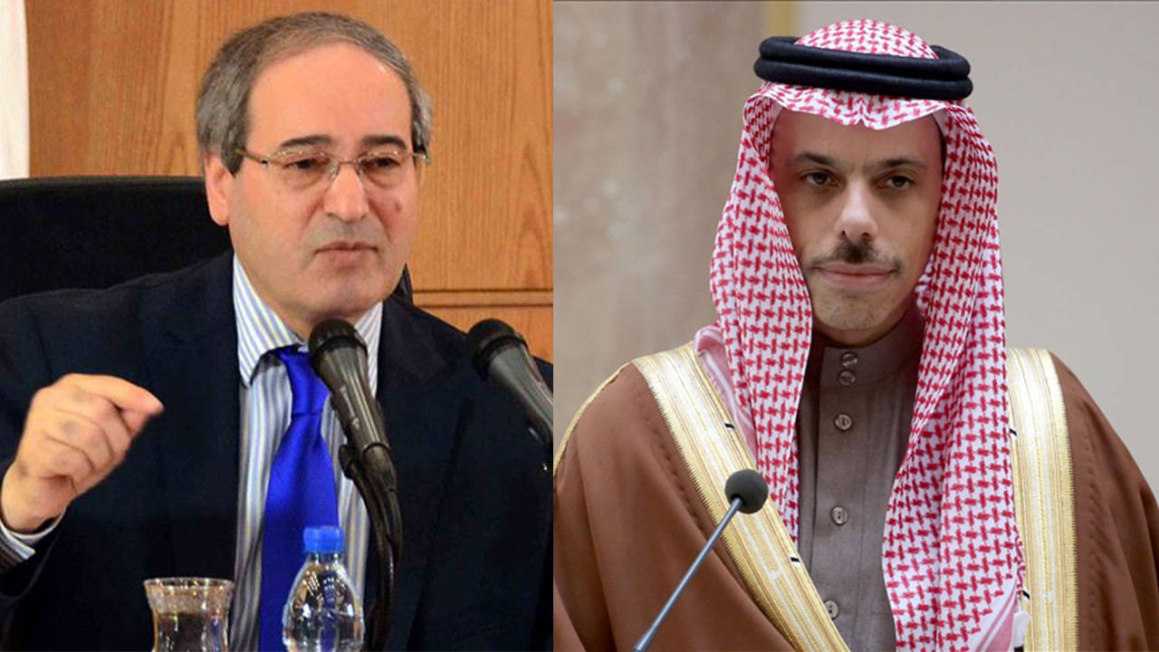 Suudi Arabistan Dışişleri Bakanı, Suriyeli mevkidaşıyla ikili ilişkileri görüştü