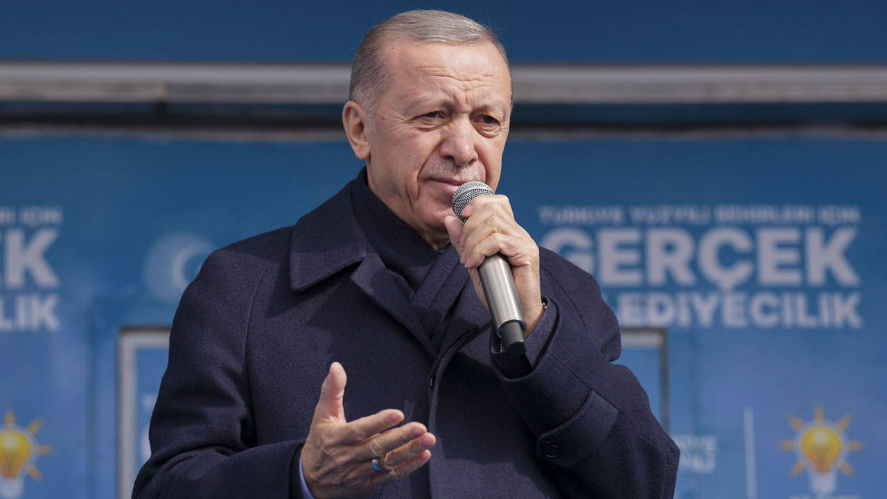 Erdoğan, Erzurum'da 3 il için destek istedi