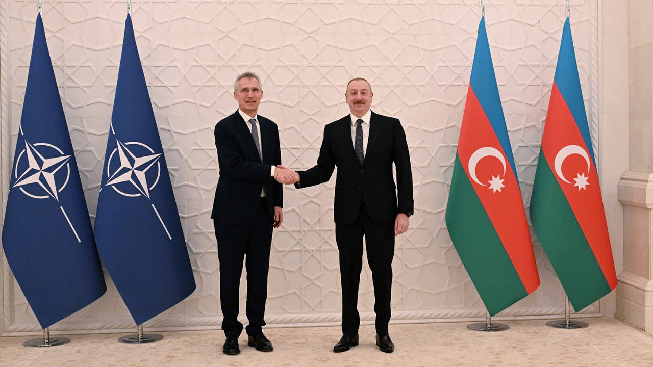 Aliyev ile NATO Genel Sekreteri görüşmesinde gündem kalıcı barış