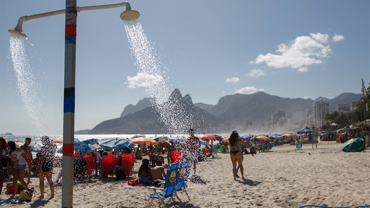 Brezilya'da 60,1 derece ile "hissedilen sıcaklık" rekoru kırıldı