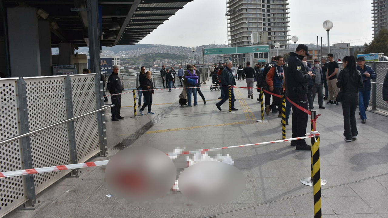 İzmir'de aktarma merkezi önünde silahlı saldırı: 1 ölü, 2 yaralı