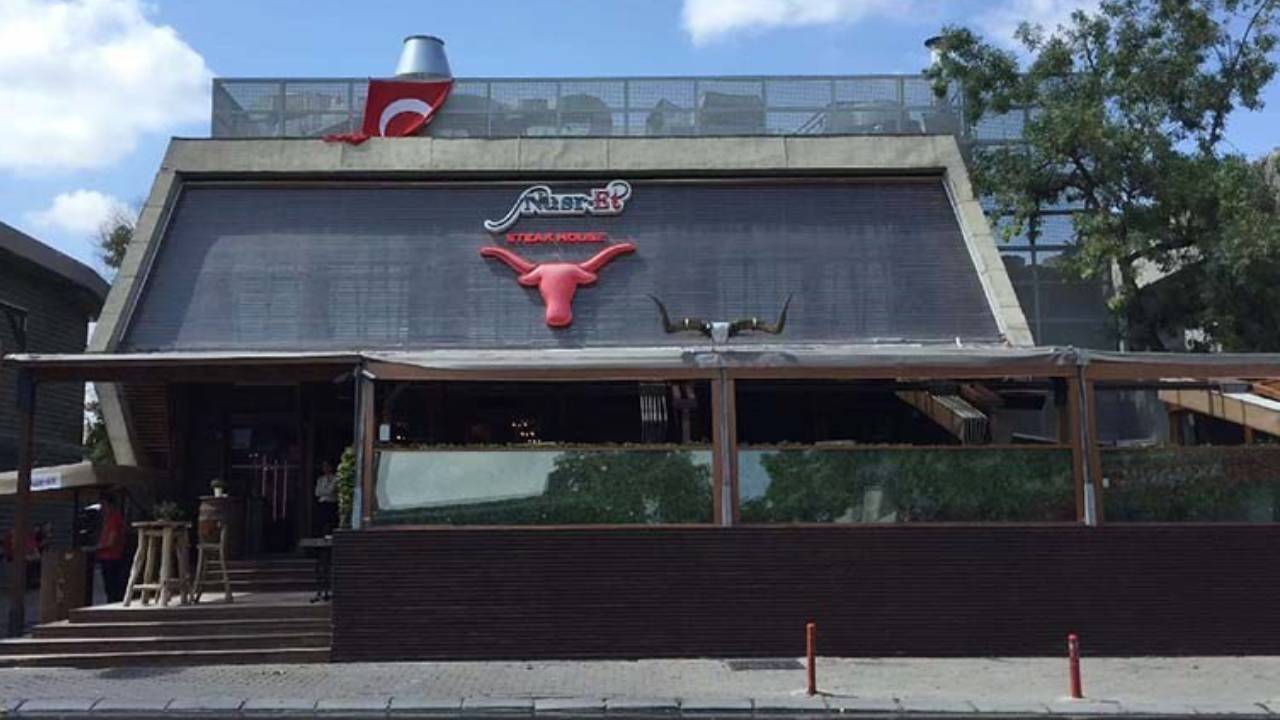 Etiler'de bulunan 'Nusret' isimli ünlü et restoranına silahlı saldırı