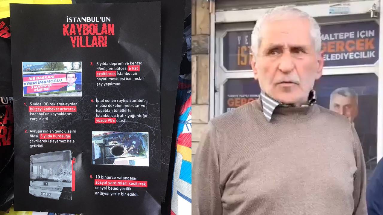Murat Kurum, ‘iftira’ broşürleri dağıtan AKP’liyi savundu, CHP’li Çelik yanıt verdi