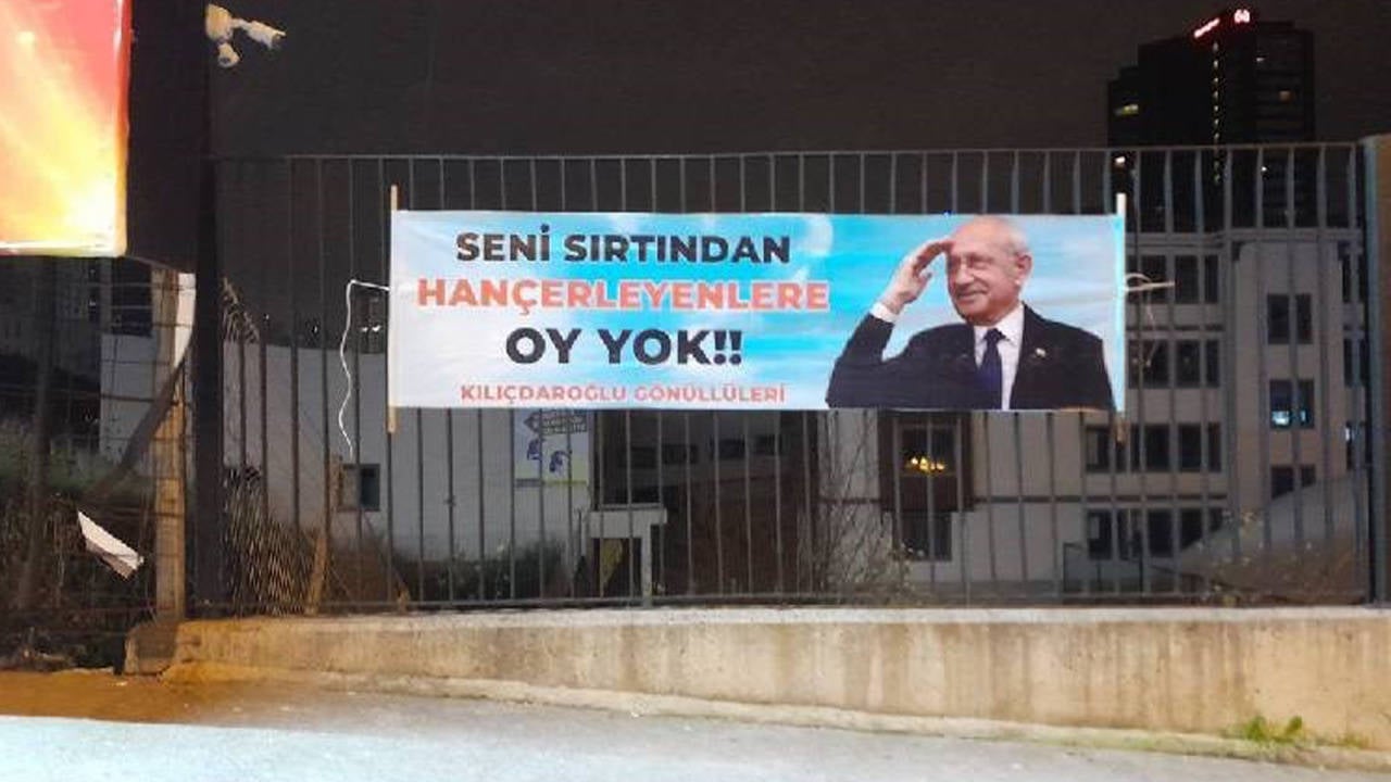 Kılıçdaroğlu'ndan pankart açıklaması